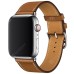 Leather Belt Single-ring Strap for Apple Watch 42mm