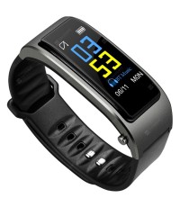 DMDG Y3 2 in 1 Color Screen Bluetooth Earphone Smart Bracelet