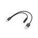 Type-C Earphone + Charging Audio Cable