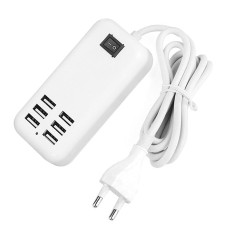 Multi-Function Travel Charge First Six Mouth Usb Plug Smart Quick Charger