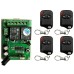 FYZ1345 DC24V 2CH 433M Universal Wireless Remote Control Switch
