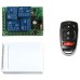 FYZ1154 DC 12V 10A 4-channel RF 433m Relay Module Wireless Remote Control Switch
