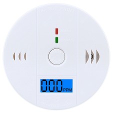 Home Coal Stove Carbon Monoxide  LCD Display Alarm