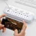 Creative Wiring Board Plug-in Home Multi-function Smart Desktop Socket With USB Patch Panel Security Door Patch Panel