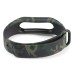 Camouflage Pattern Watch Strap for Xiaomi Mi Band 2