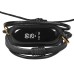 Leather Braided Replacement Wrist Strap for Xiaomi Mi Band 3