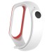 Silicone Smart Watch Strap with Anti-lost Ring for Xiaomi Mi Band 3