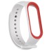 Silicone Smart Watch Strap with Anti-lost Ring for Xiaomi Mi Band 3