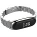 Three Beads Solid Replacement Steel Watch Strap for Xiaomi Mi Band 3