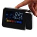 LED Digital Weather Forecast Projection Alarm Calendar Clock