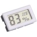 High - precision Inlaid Household Small Electronic Thermometer And Hygrometer Without Probe