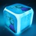 LED Clock Square Alarm Clock Creative Fashion Silent Electronic Table Clock Temperature Version