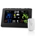 Houzetek S657 Color Weather Station Forecast Temperature Humidity Monitor