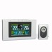 XY - TQ3 Weather Forecast Clock Creative Home Wireless Temperature and Humidity Meter LCD Electronic Screen