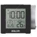 New Fashion Digital Display Seven-Color Backlit Bedroom Alarm Clocks Projection Clock