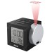 New Fashion Digital Display Seven-Color Backlit Bedroom Alarm Clocks Projection Clock